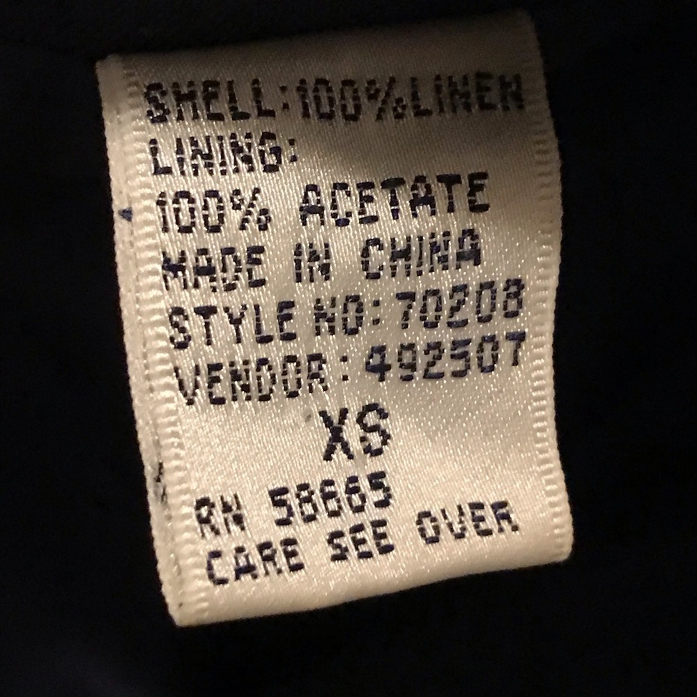 Preview Collection Linen Jacket - Picture 7 of 7